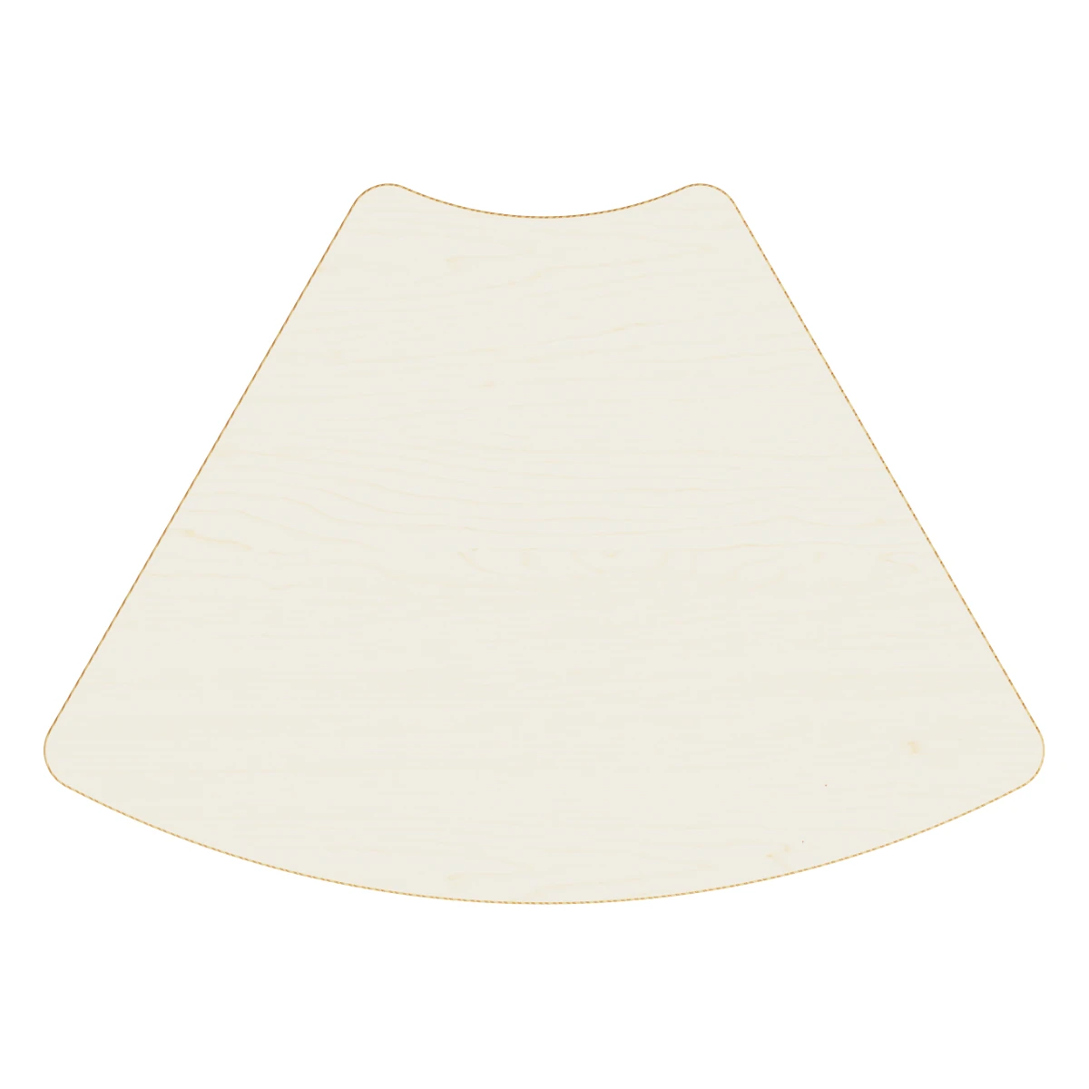 Draufsicht der Tischplatte: Schülertisch mit klappbarer Tischplatte – 72 × 50 cm