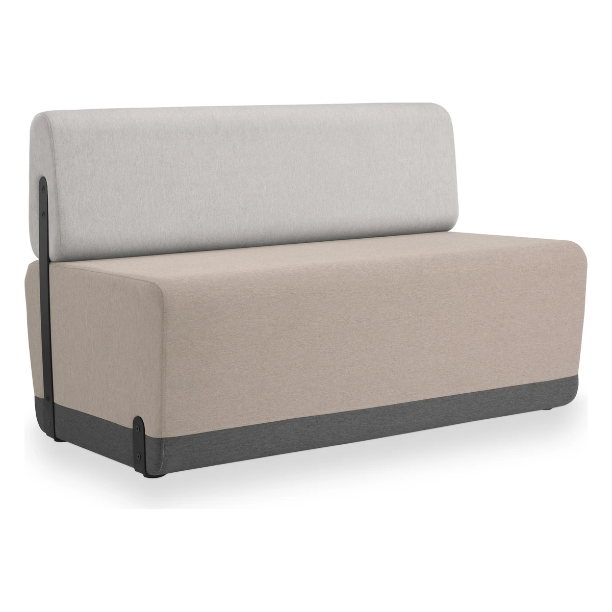 Sofa KALIN für Aufenthaltsräume – 120 cm in Wüstensand